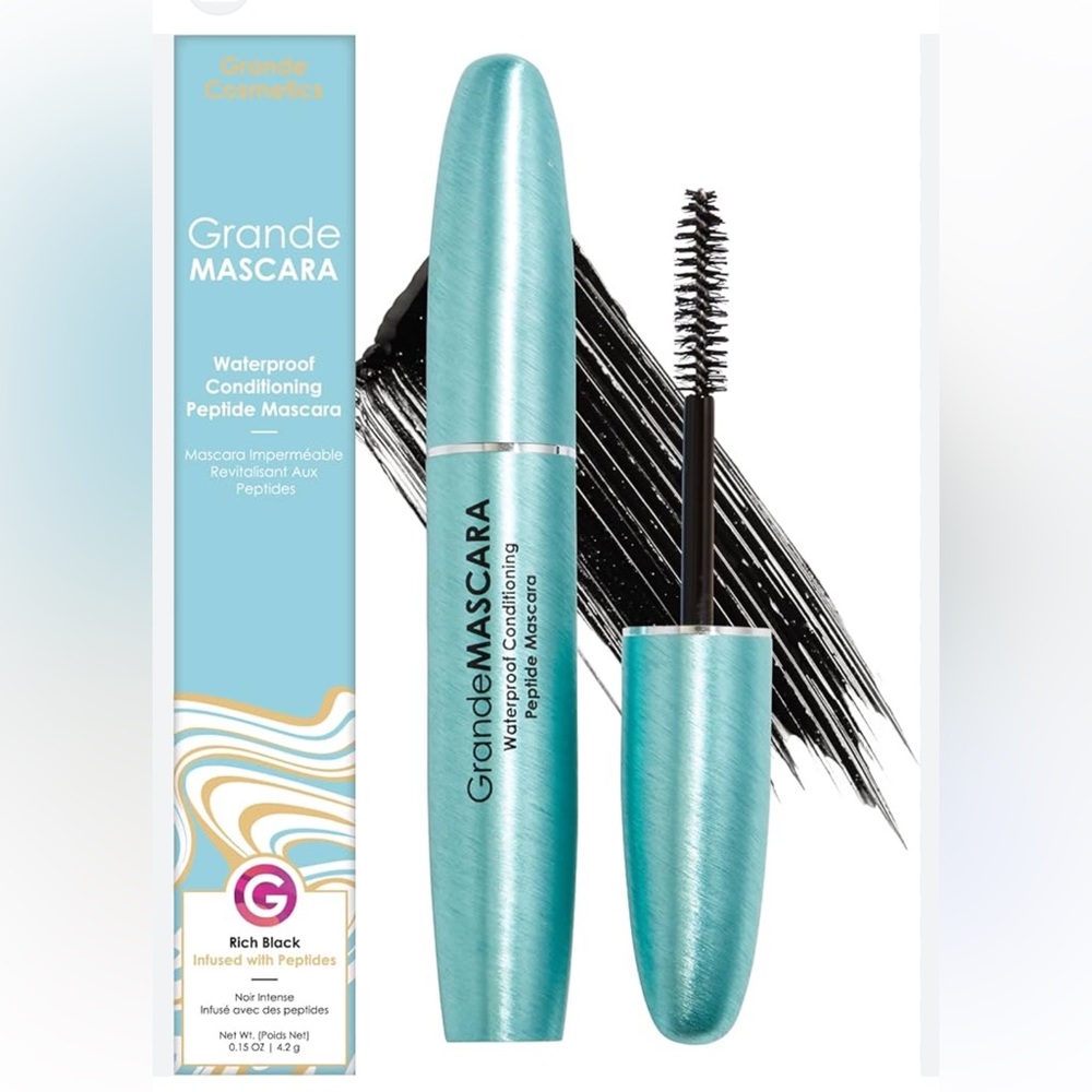 Grande Cosmetics GrandeMASCARA Waterproof Conditioning Peptide Mascara Black